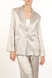 NEW!! The "Honore" Satin Blazer Pant Set