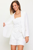 NEW!! Palais Blazer in White