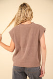 FINAL SALE!! Brooke Mock Neck Sweater in Mocha