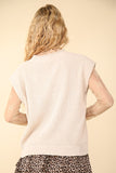 FINAL SALE!! Brooke Mock Neck Sweater in Cream