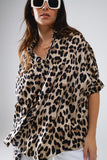 BEST SELLER!! Leopard Print Button Down