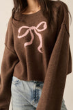 NEW!! She's The One Bow Sweater