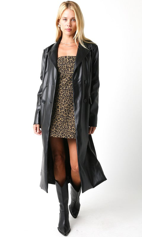 FINAL SALE!! Schultz Leopard Print Mini Dress