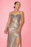 NEW!! Metallic Leopard Print Dress