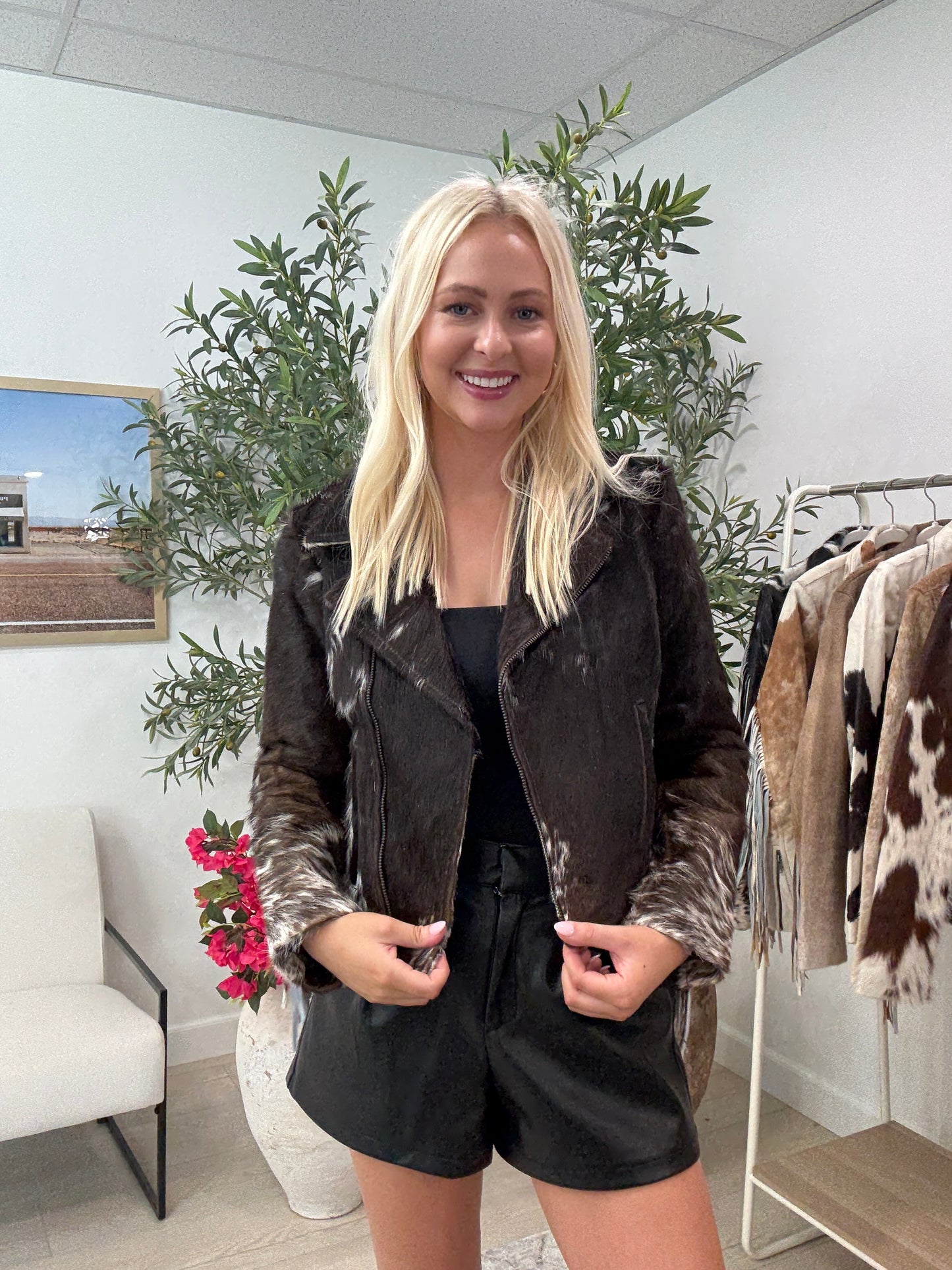 NEW!! Cowhide Jacket #18 - Size Small