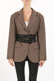 NEW!! City Chic Belted Blazer