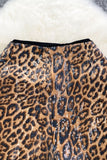 NEW!! High Waisted Leopard Sequin Shorts