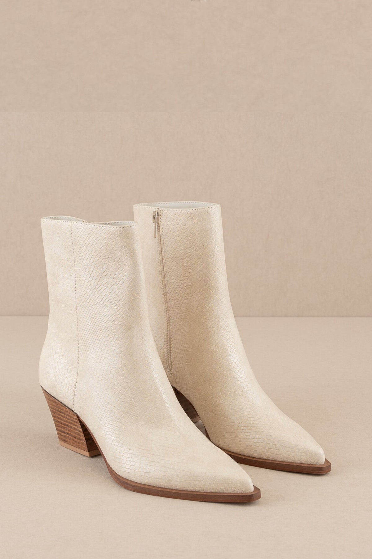FINAL SALE "Miley" Alligator Print Boots