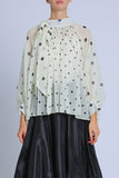 FINAL SALE!! Chic Polka Dot Blouse