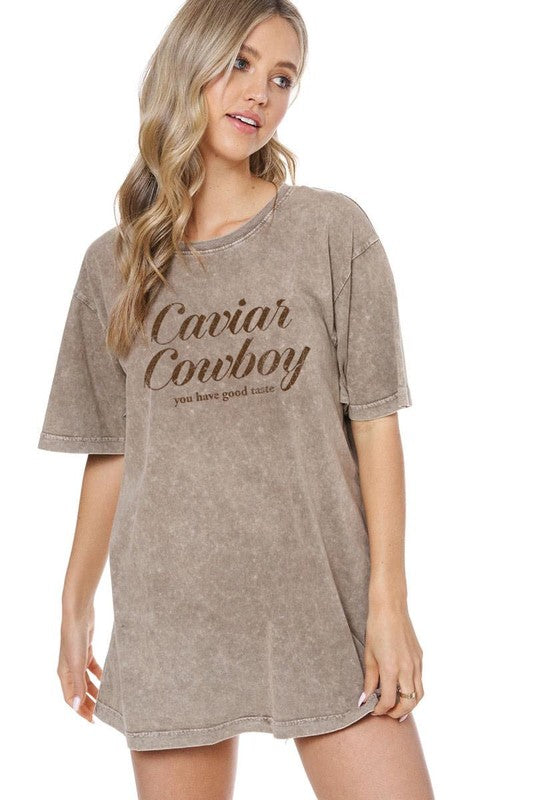 NEW!! Cowboy Caviar Graphic Tee