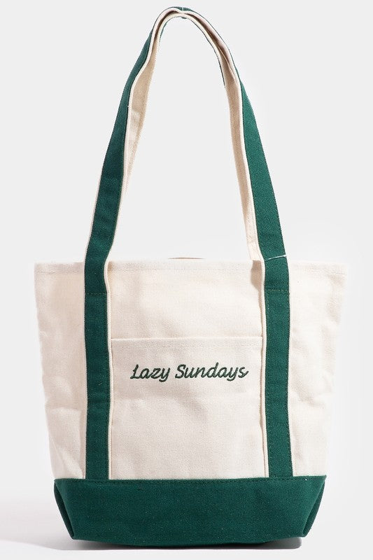 NEW!! Lazy Sundays Mini Tote Bag