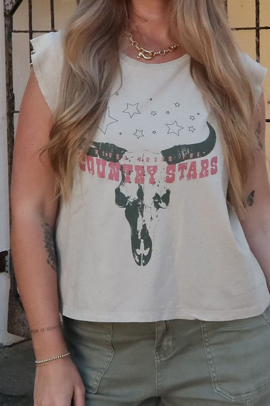 FINAL SALE!! Country Stars Vintage Tank