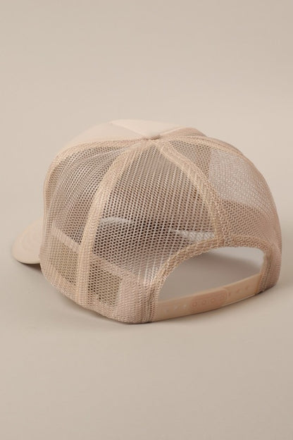 NEW!! "COWGIRL" Trucker Hat in Tan