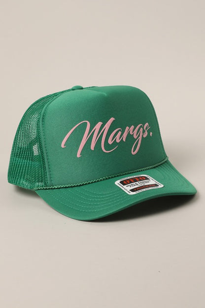NEW!! "Margs" Trucker Hat in Green