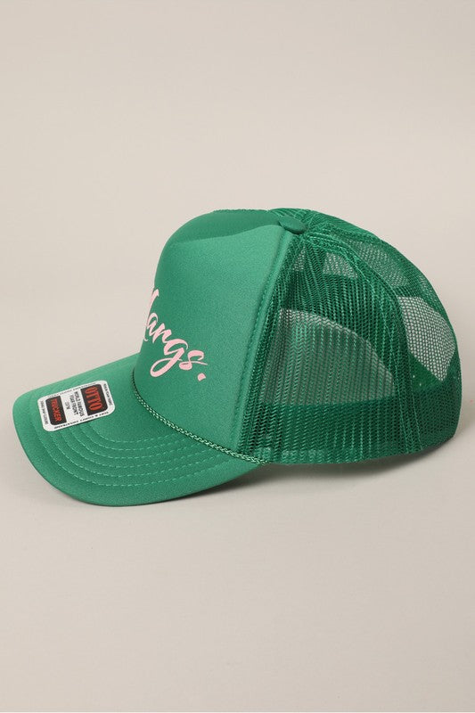 NEW!! "Margs" Trucker Hat in Green