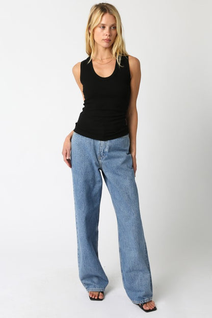 NEW!! Kelsey Tank Top in Black