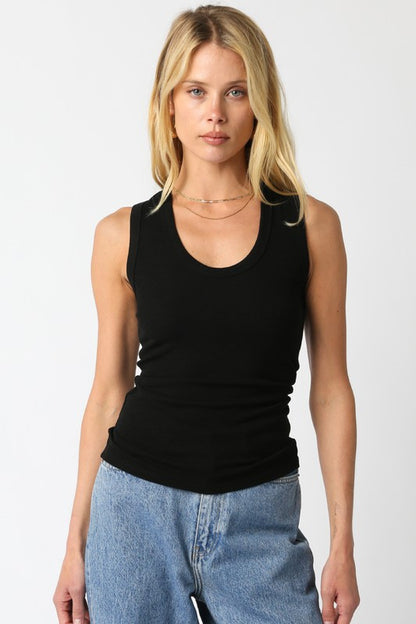 NEW!! Kelsey Tank Top in Black