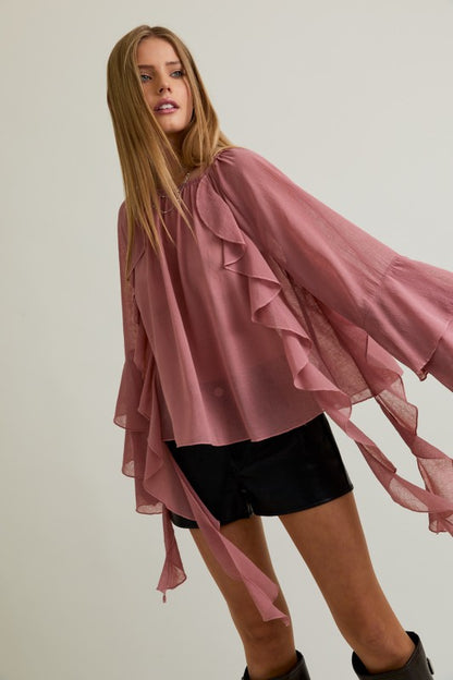 NEW!! Cienna Ruffle Top