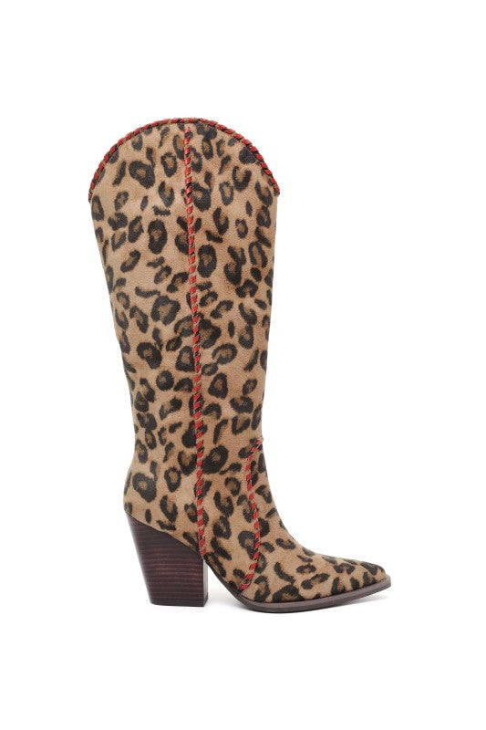 NEW!! The "Spotlight" Leopard Cowboy Boot