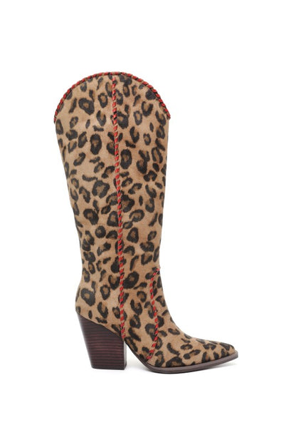 NEW!! The "Spotlight" Leopard Cowboy Boot