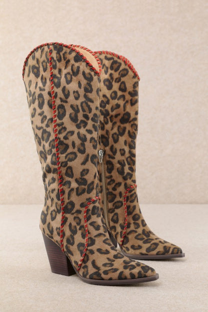 NEW!! The "Spotlight" Leopard Cowboy Boot