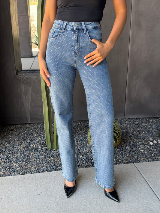 "Iconic" Jeans in Light Wash