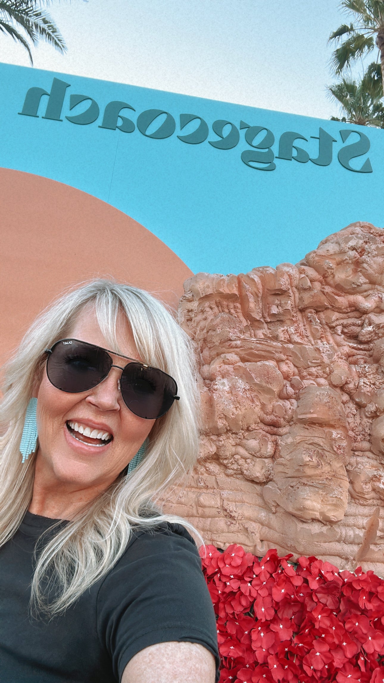 BEST SELLER!! Turquoise Baby Jumbo Long Earrings