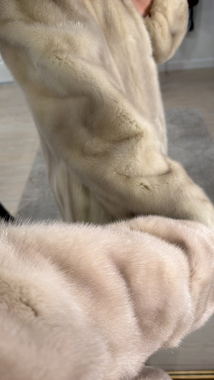 #GB8 Vintage Pastel Mink Coat