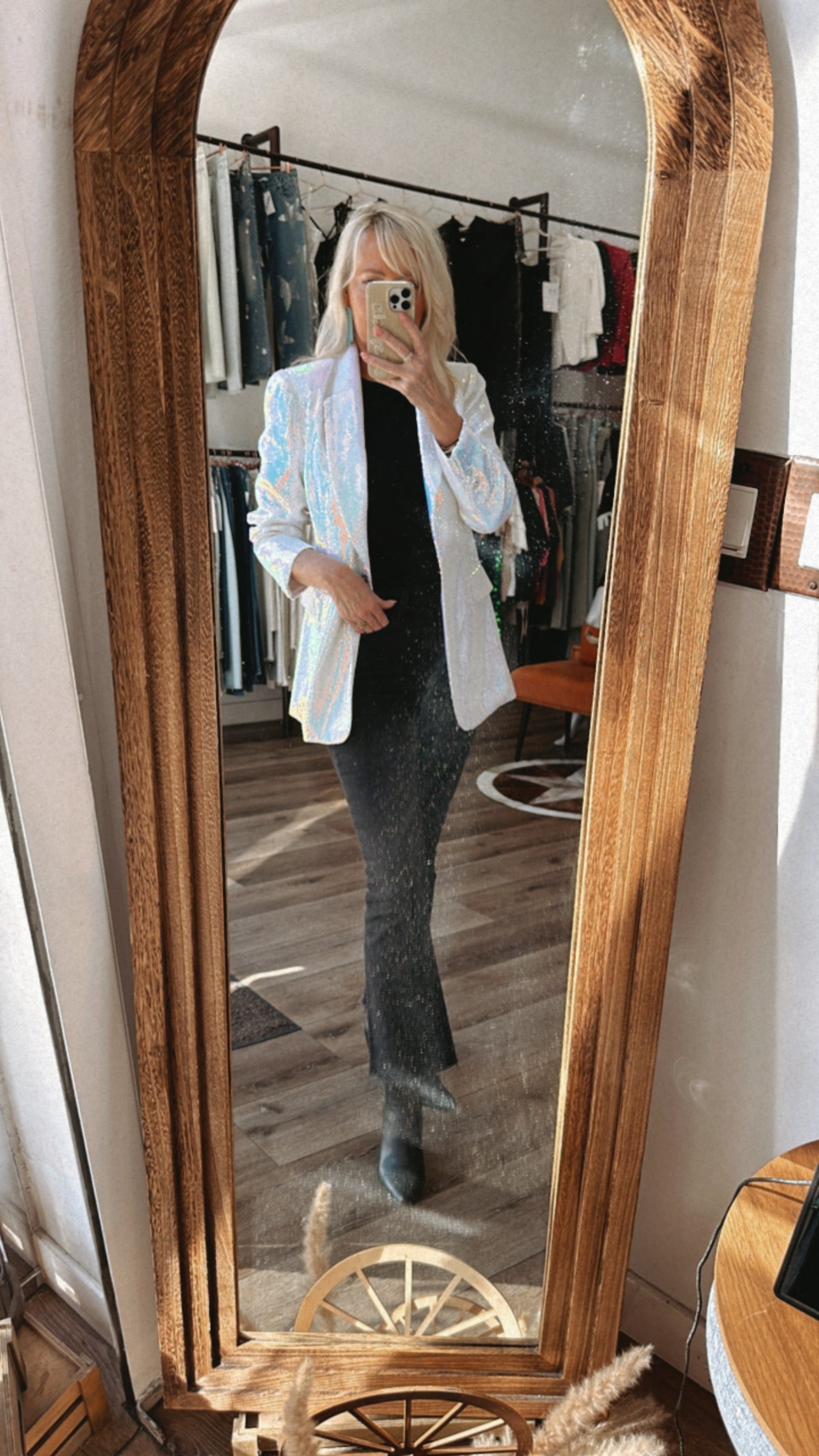 FINAL SALE!! Always A Party Sequin Blazer