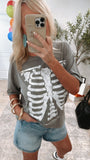 NEW!! Skeleton Oversized Tee by The Laundry Room