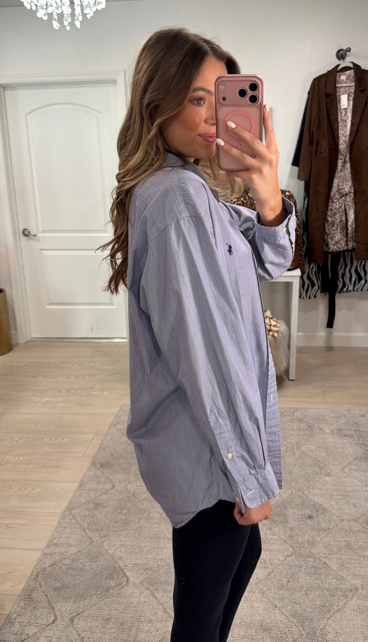 NEW!! Vintage Ralph Lauren Button Up Size S/M