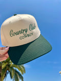GB ORIGINAL!!!! Country Club Cowboy Trucker Hat in Beige