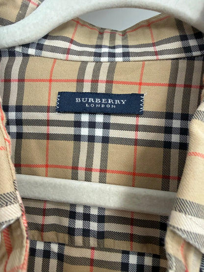 NEW!! Vintage Burberry Button Down Shirt Size M/L