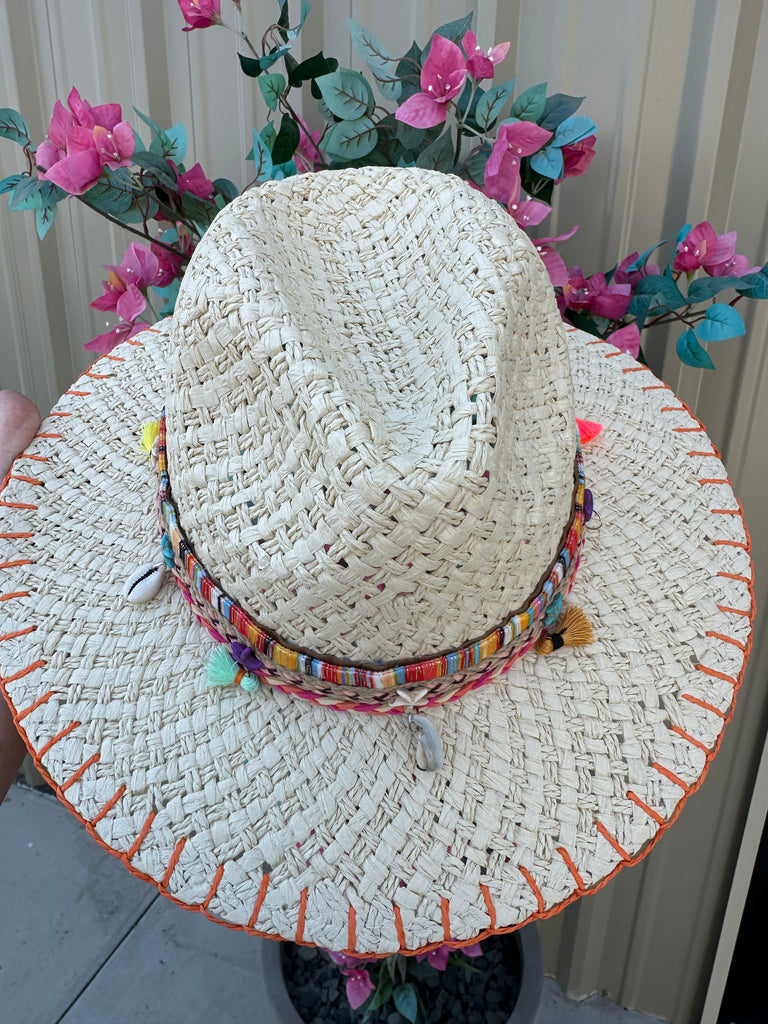 NEW!! Seaside Mini Straw Panama