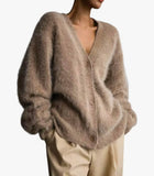 NEW!! Taupe Mohair Cardigan