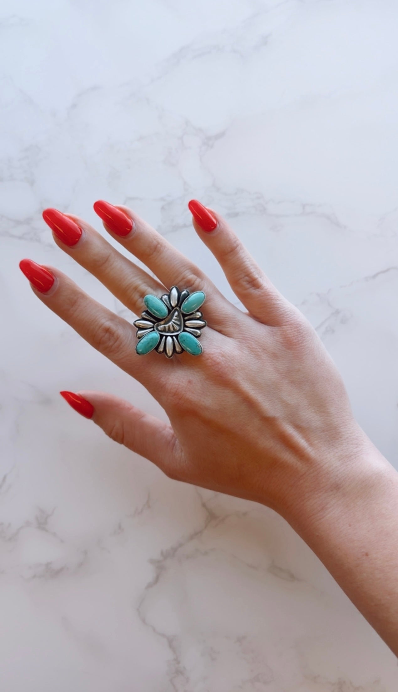 Sienna Kingman Turquoise Ring