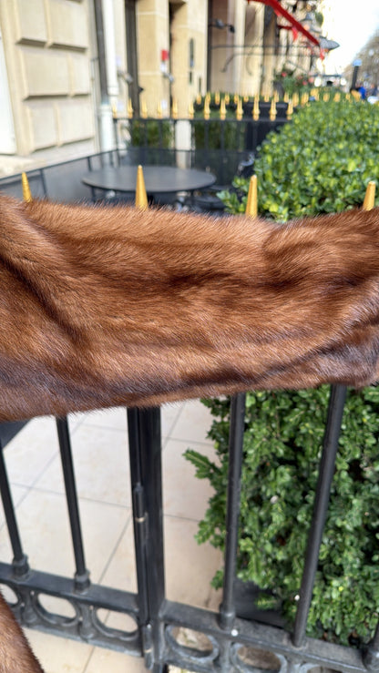 #GB78 Vintage Demi Buff Mink Coat Size Medium