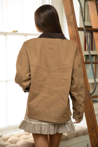 Sableton Oversized Barn Jacket