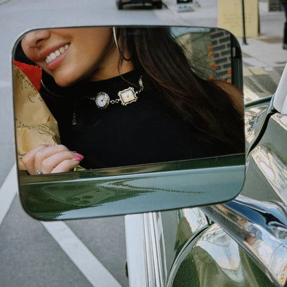 Greta Choker Necklace in Silver