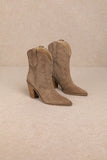 NEW!! Aspen Faux Suede Booties