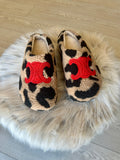 NEW!! Sasha Platform Slippers in Leopard