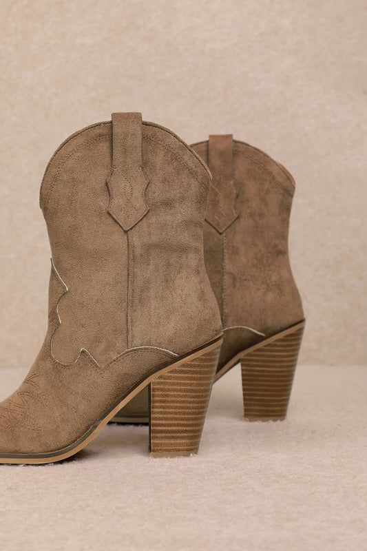 NEW!! Aspen Faux Suede Booties