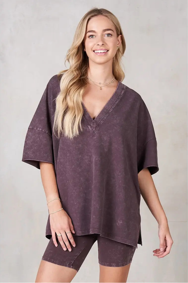 FINAL SALE!! "Get Moving" Mineral Wash Set in Chocolate