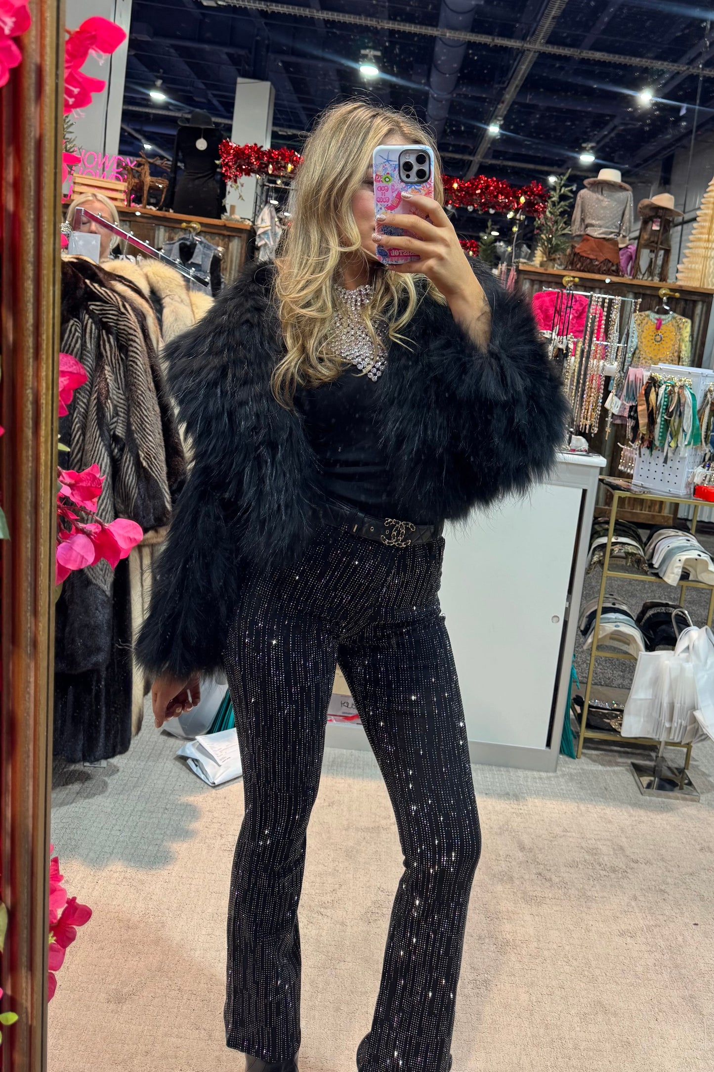 NEW!! The Westgate Denim Rhinestone Jean in Black