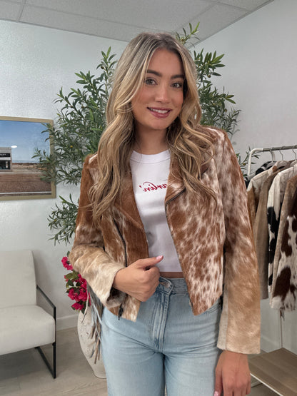 NEW!! Cowhide Jacket #26 - Size Small