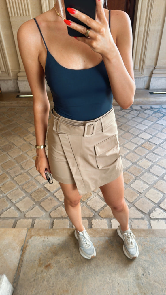 Kira Cargo Mini Skirt