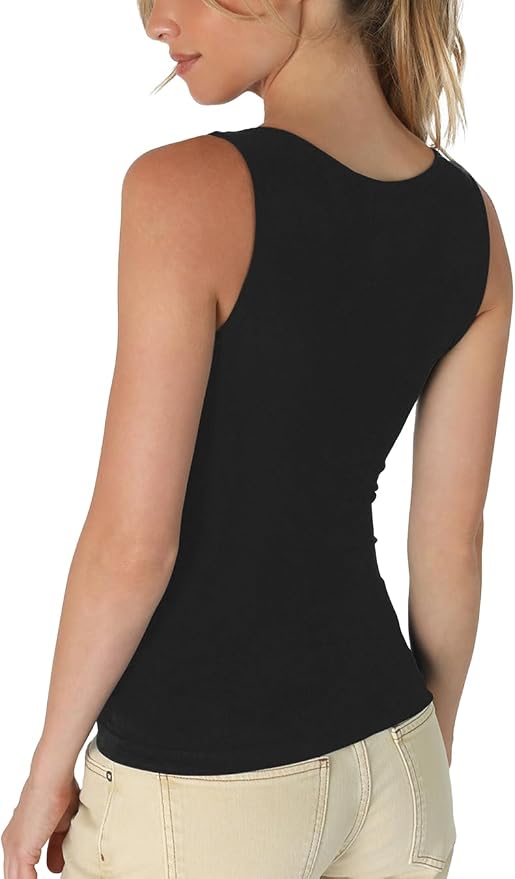 High Neck Tank in 2 Colors