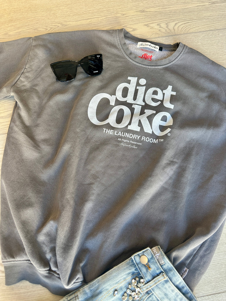 NEW!! "Diet Coke" Sweatshirt in Grey