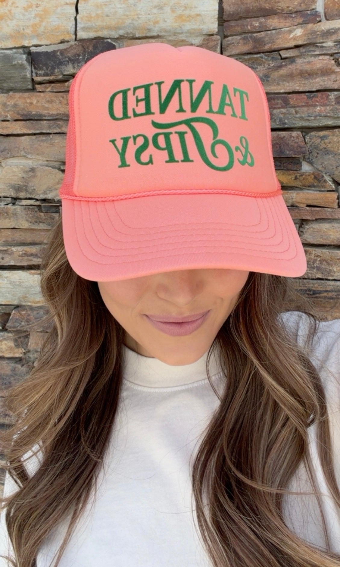 Tanned & Tipsy Trucker Hat