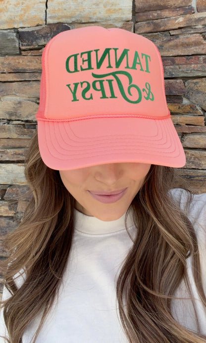Tanned & Tipsy Trucker Hat